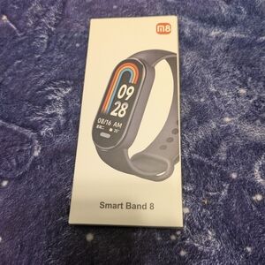 Smart Band 8 Fitness Tracker – Brand New, Charged & Ready